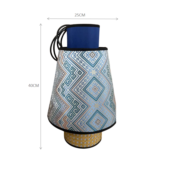 Brocade Chandelier Shade