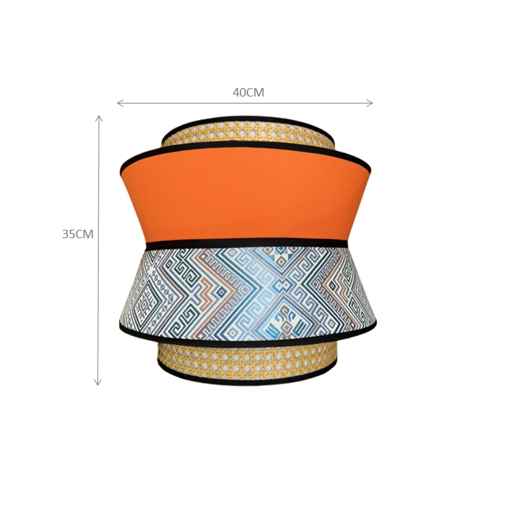 Brocade Chandelier Shade