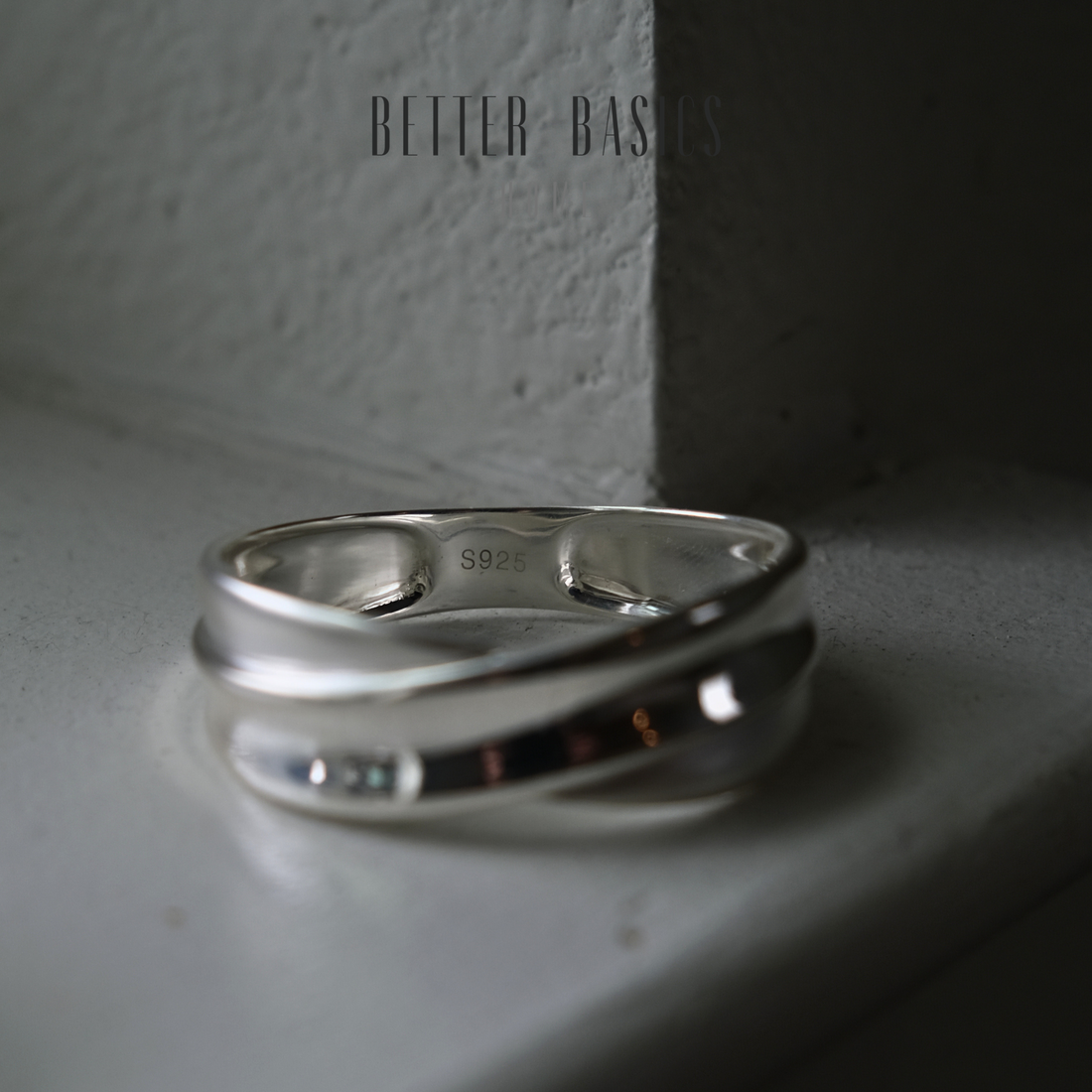 Nolan: Elegant 925Silver Twist Napkin Ring（Wholesale Deposit)